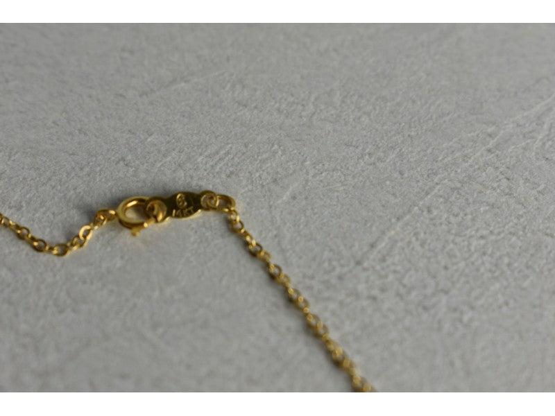 Children'S 14K Yellow Gold Pearl Chain With Pendant