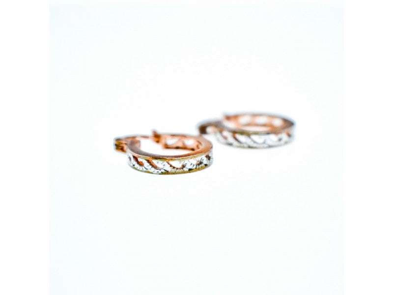 925 Sterling Silver Gold Plated Earrings