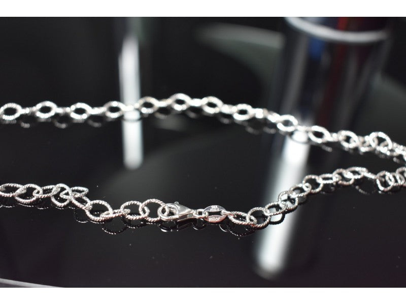 925 Sterling Silver Chain - Necklace Italy Milor