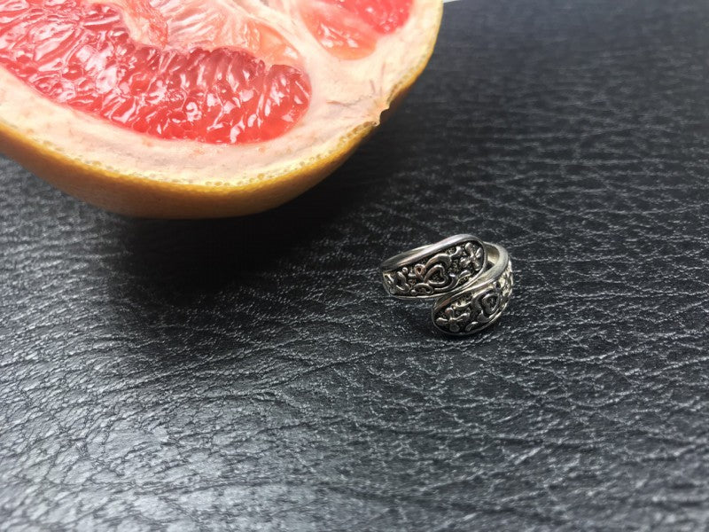 925 Sterling Silver Ring 6.5 (Adjustable)