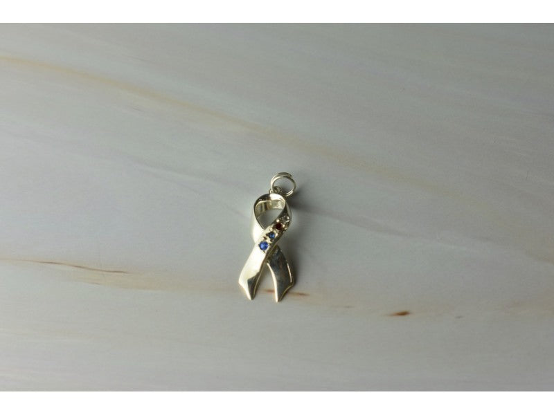 925 Sterling Silver Multicolor CZ Pendant