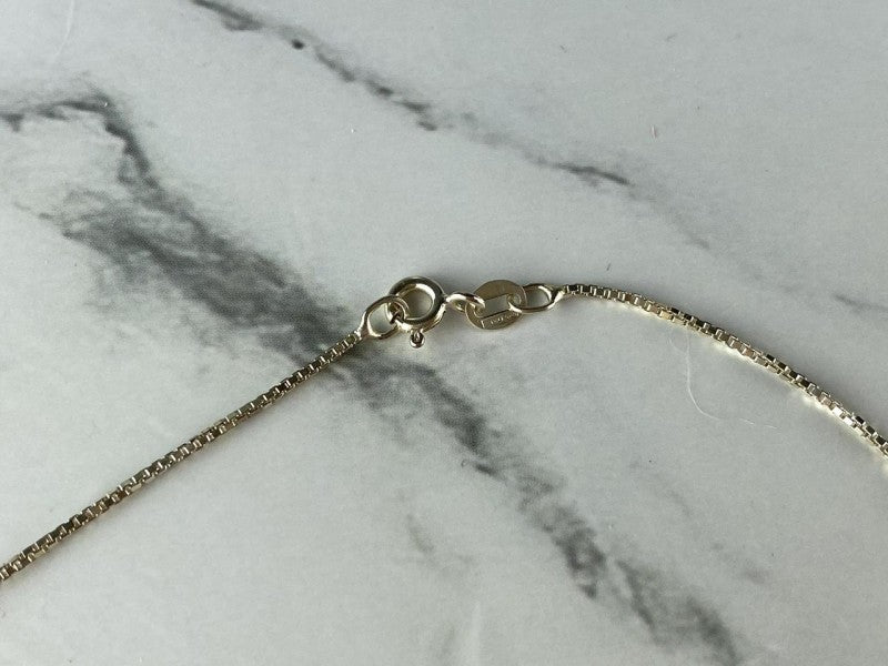 925 Sterling Silver Black Spinel & Goshenite "Heart" Chain With Pendant