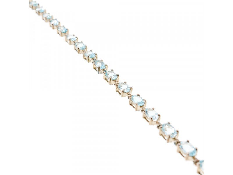 925 Sterling Silver Topaz Bracelet