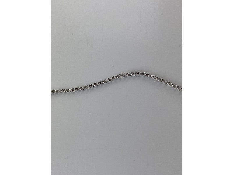 925 Sterling Silver CZ "Man" Chain With Pendant