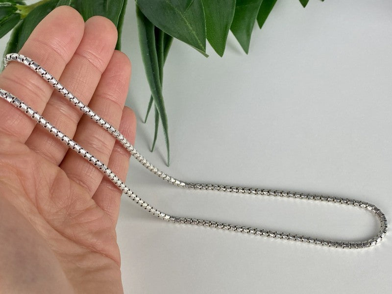 925 Sterling Silver Chain Italy Milor 23.6 in