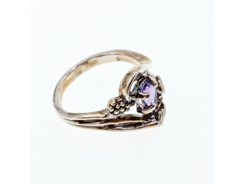 925 Sterling Silver Tanzanite Ring Size 7