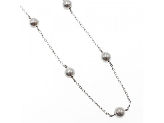 925 Sterling Silver Necklace Italy