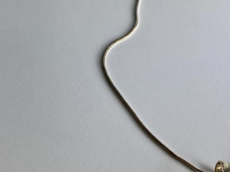 Vintage Chain with  Pendant Carnelian