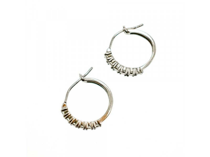925 Sterling Silver CZ Earrings