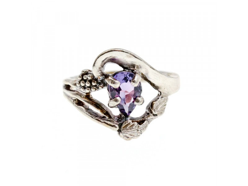 925 Sterling Silver Tanzanite Ring Size 7
