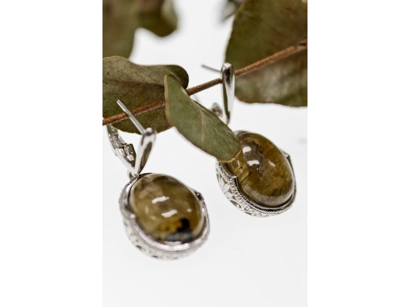 925 Sterling Silver Haliotis "Fantastic" Earrings