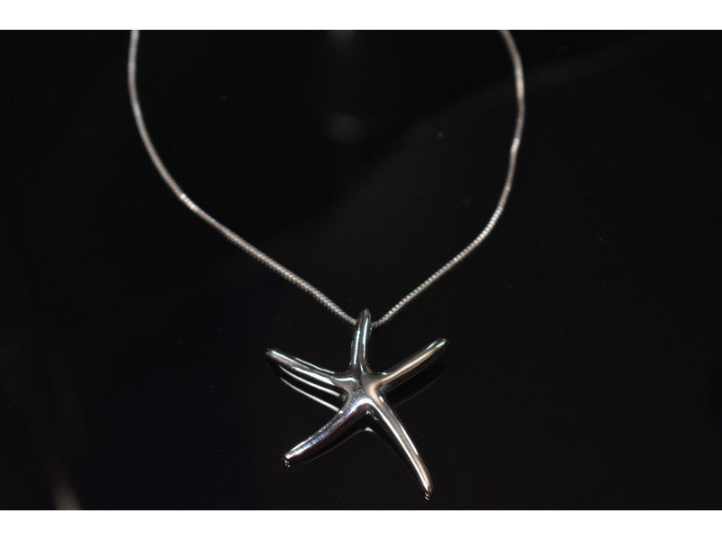 925 Sterling Silver "Starfish" Chain With Pendant