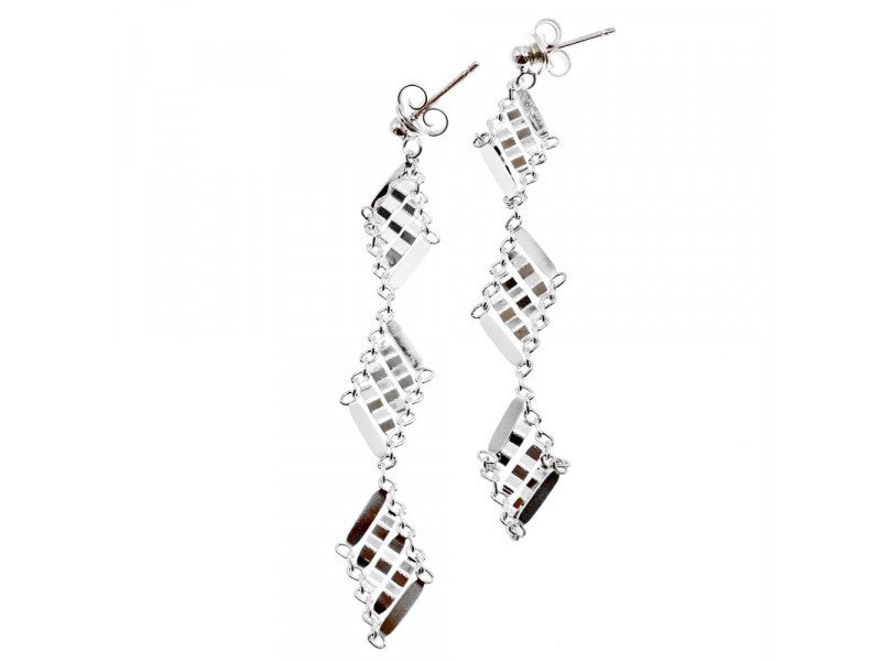 925 Sterling Silver "Luxury" Earrings