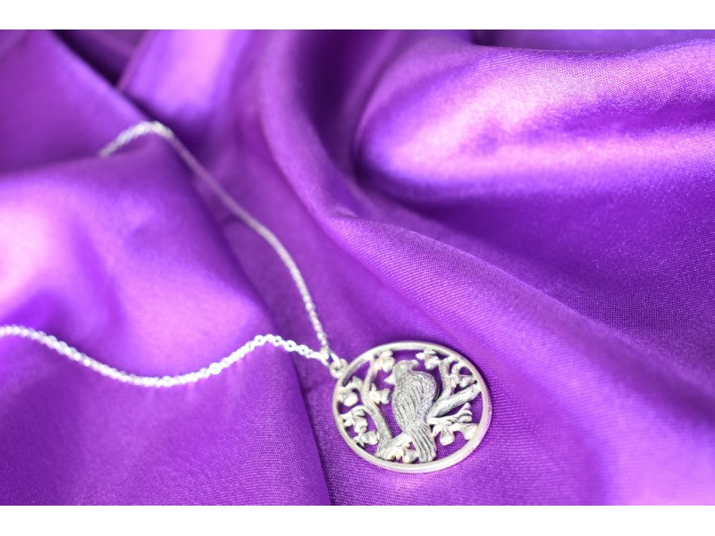 925 Sterling Silver "Bird" Chain With Pendant
