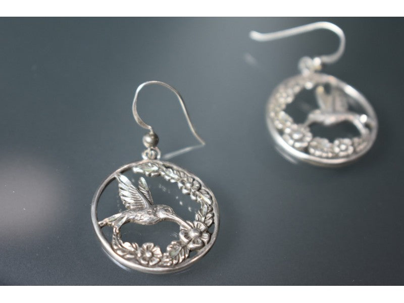 Vintage 925 Sterling Silver "Calibri" Earrings