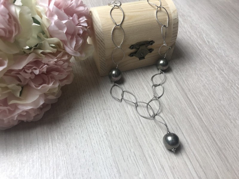 925 Sterling Silver Necklace Italy