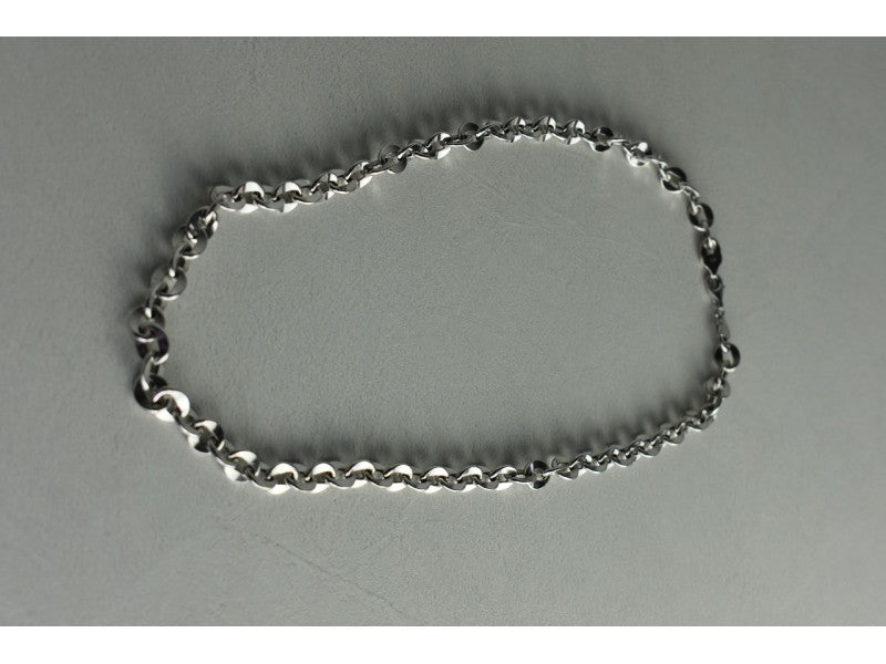 925 Sterling Silver Chain Unisex 23.2 In