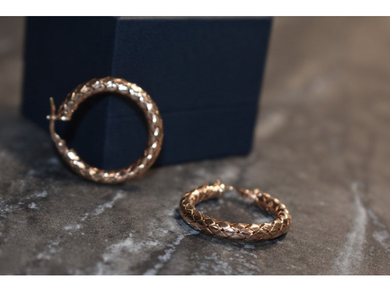 925 Sterling Silver Gold Plated Earrings
