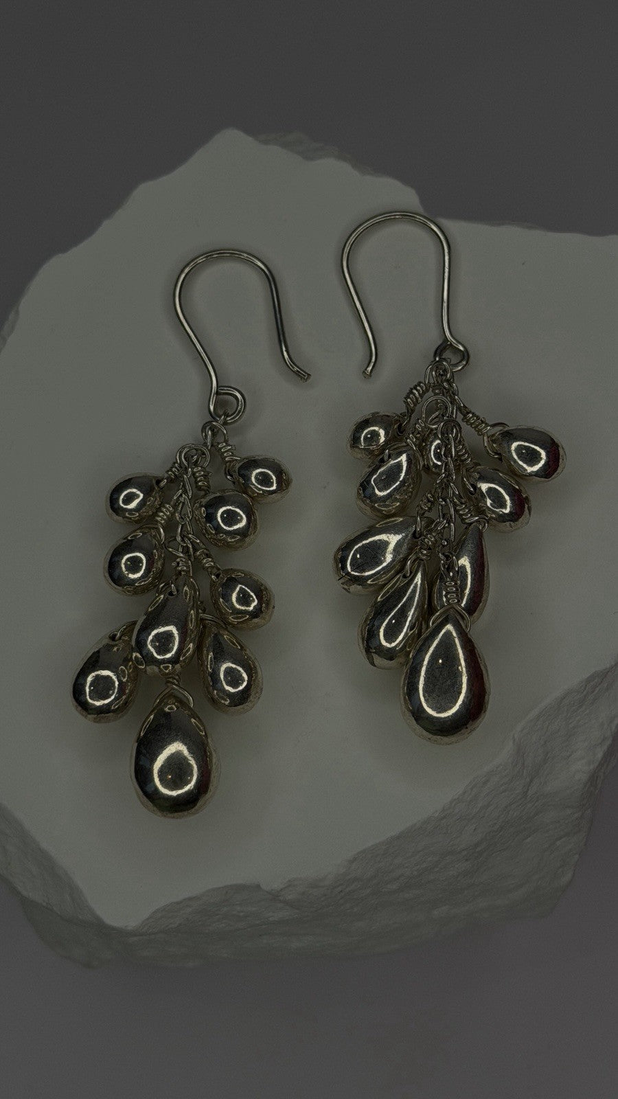 Chandelier Handcrafted 925 Sterling Silver Earrings