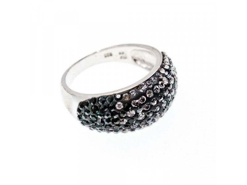 Beautiful 925 Sterling Silver CZ Ring Size 7