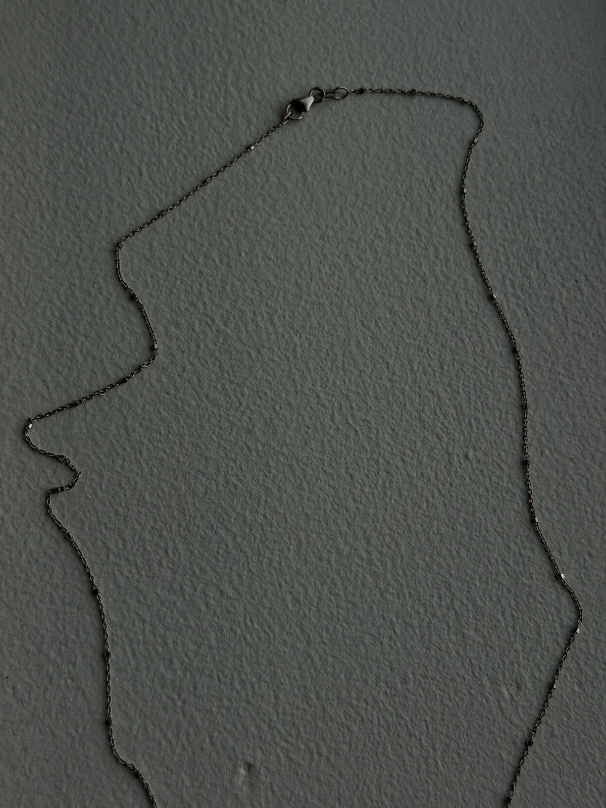 AG 14K White Gold Beautiful Chain Necklace Length 20 in