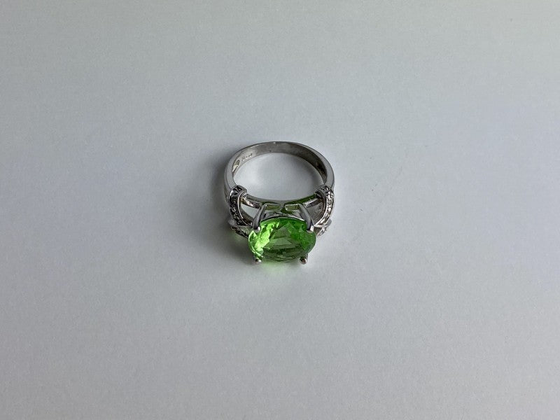 925 Sterling Silver CZ Ring Size 7