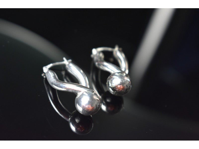 925 Sterling Silver Earrings Italy