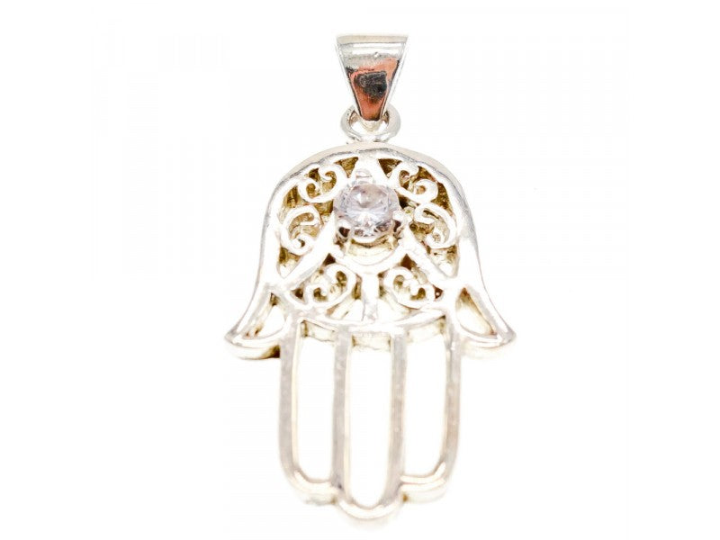 925 Sterling Silver CZ Pendant