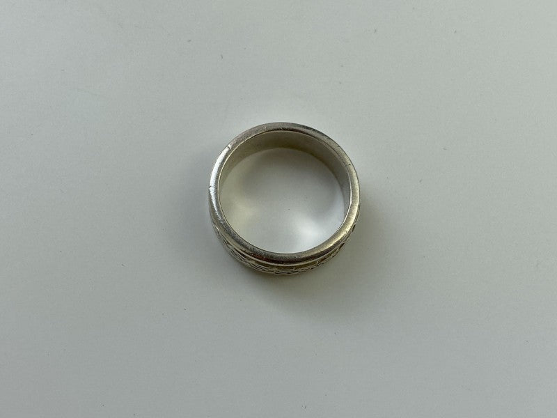 925 Sterling Silver Spinner Men'S Ring Size 12