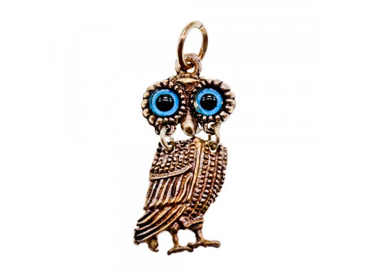 925 Sterling Silver "Owl" Pendant