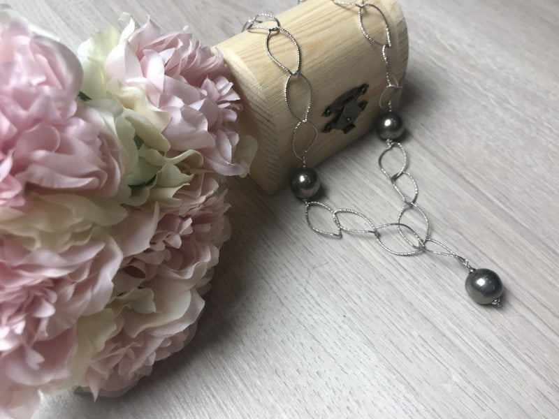925 Sterling Silver Necklace Italy