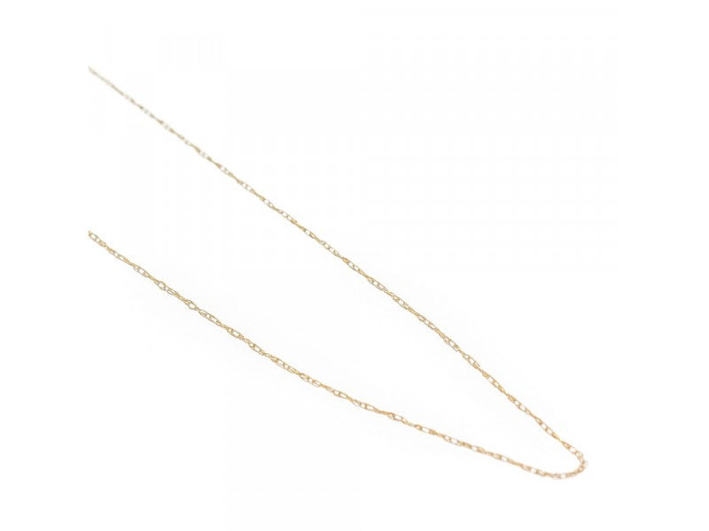 10K Yellow Gold Chain 20 In