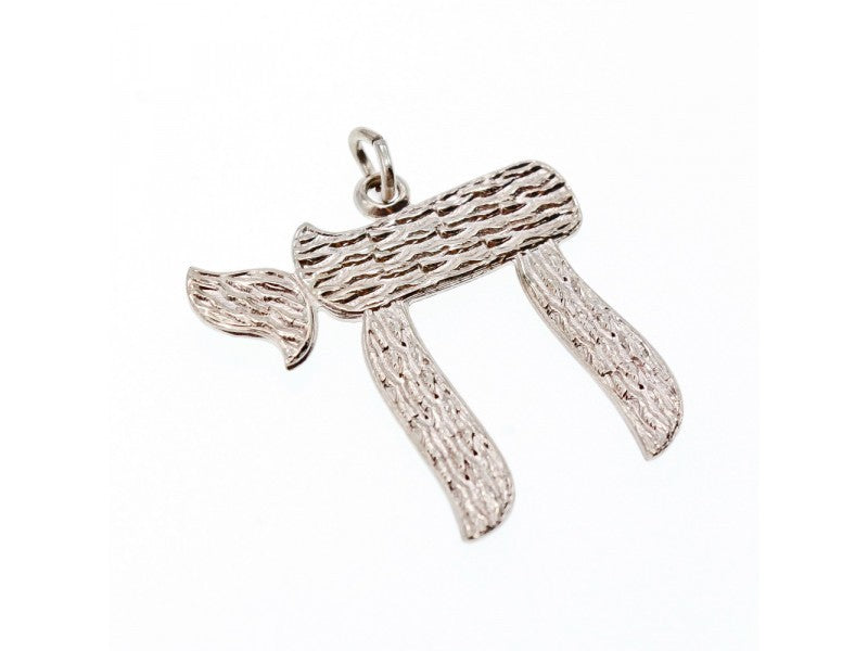 925 Sterling Silver Letter Hai Pendant