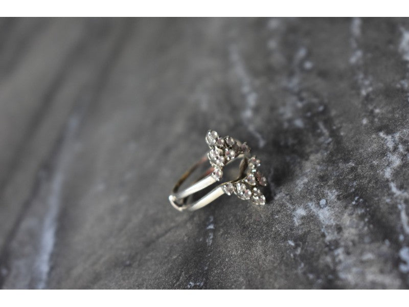 Designer's Ring with CZ Size 7.5