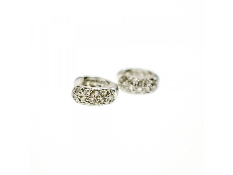 925 Sterling Silver CZ Earrings
