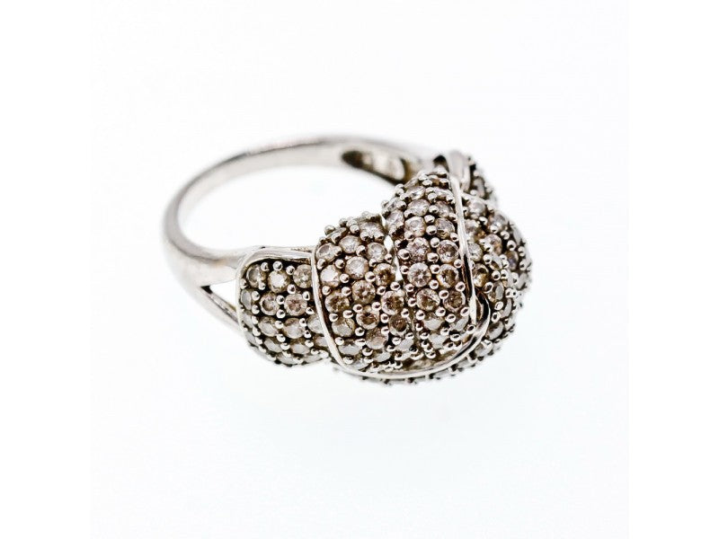 925 Sterling Silver CZ Ring Size 6.5