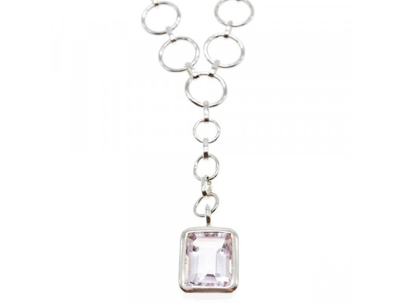 925 Sterling Silver Tanzanite Necklace