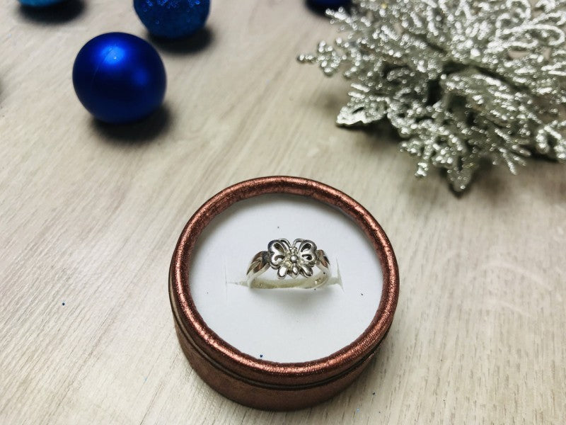 925 Sterling Silver "Butterfly" Ring Size 8