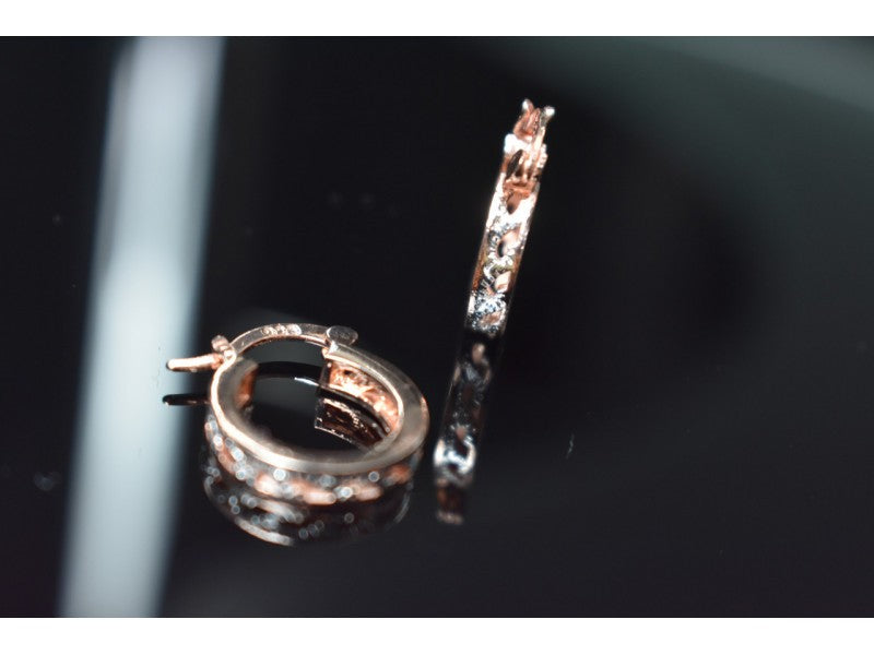 925 Sterling Silver Gold Plated Earrings
