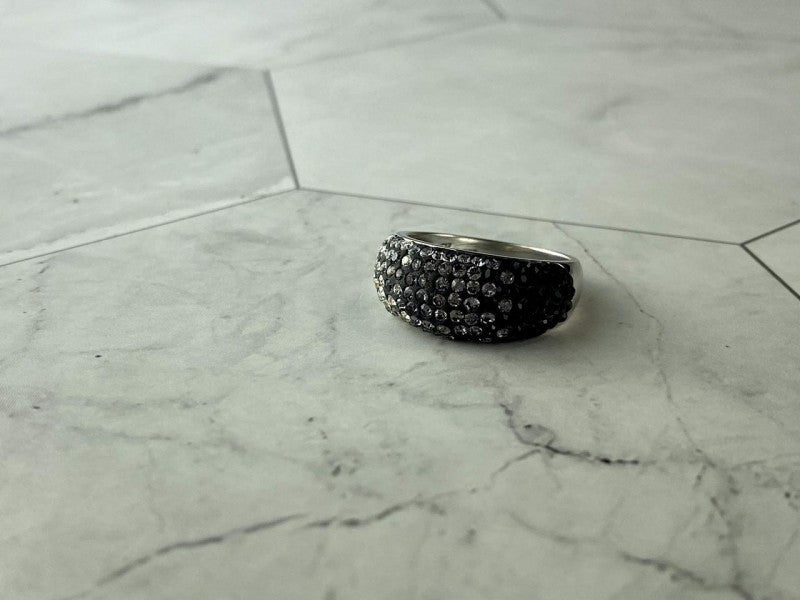 Beautiful 925 Sterling Silver CZ Ring Size 7