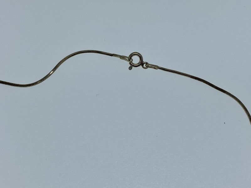 925 Sterling Silver Amber Chain With Pendant