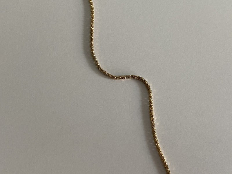 925 Sterling Silver Gold Plated "Openwork Heart" Chain With Pendant