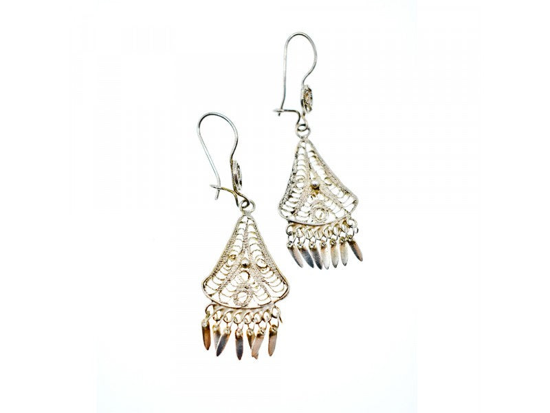 Vintage 925 Sterling Silver Earrings