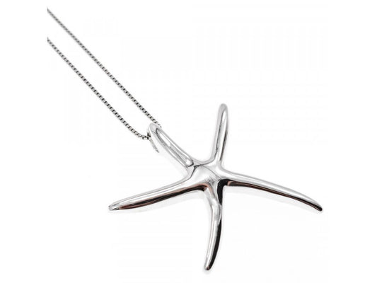 925 Sterling Silver "Starfish" Chain With Pendant