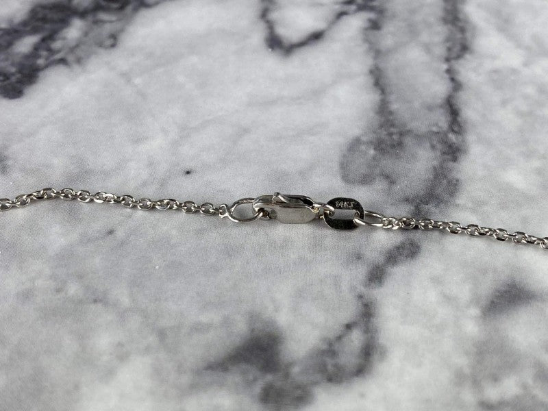14 White Gold Chain 16.1 In