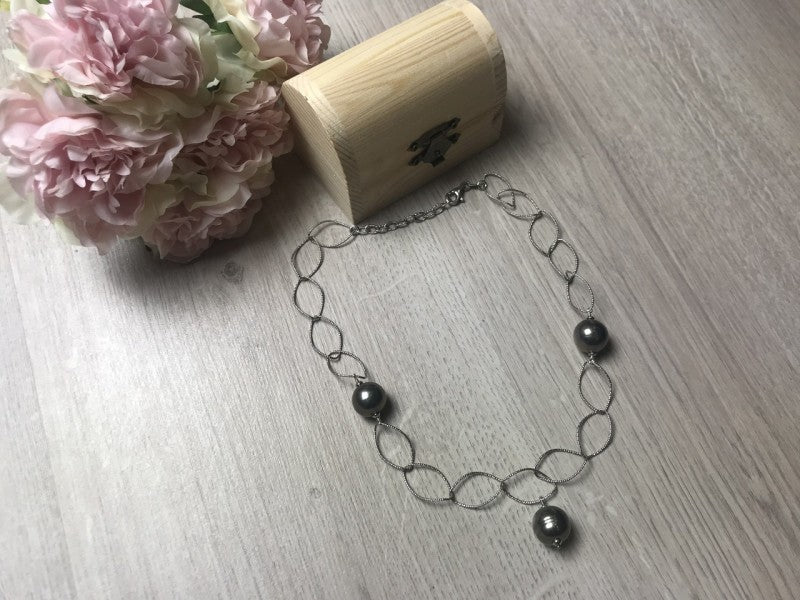 925 Sterling Silver Necklace Italy