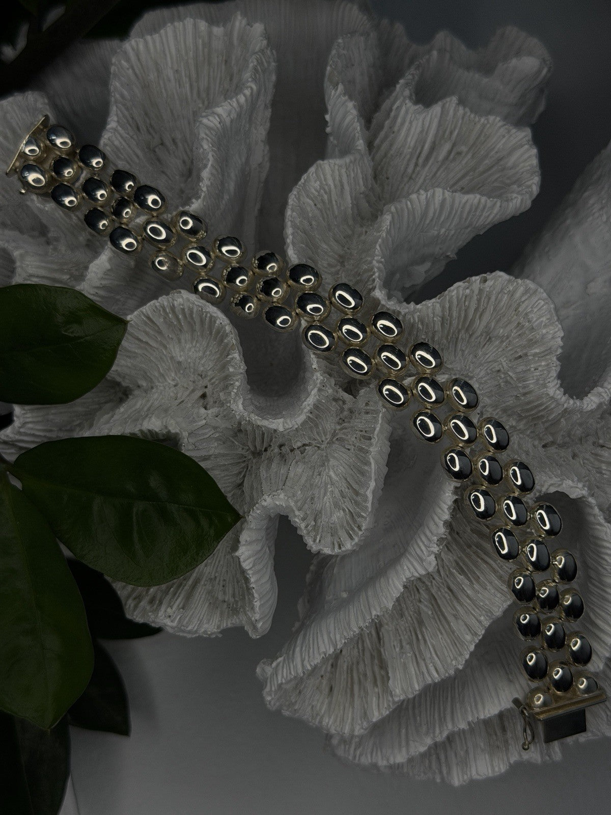 Italy Milor Elegant Design 925 Sterling Silver Bracelet Size 7.5