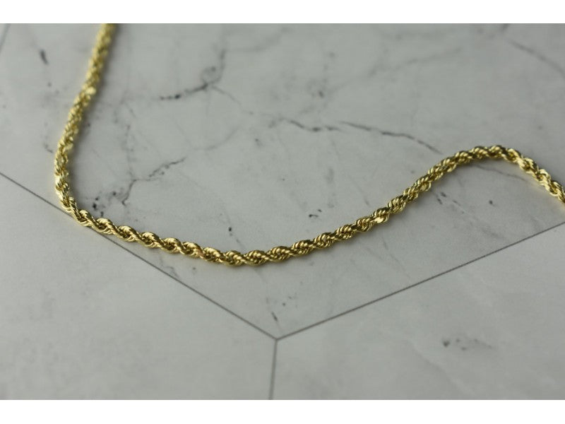 10K Yellow Gold Chain 28.7 In