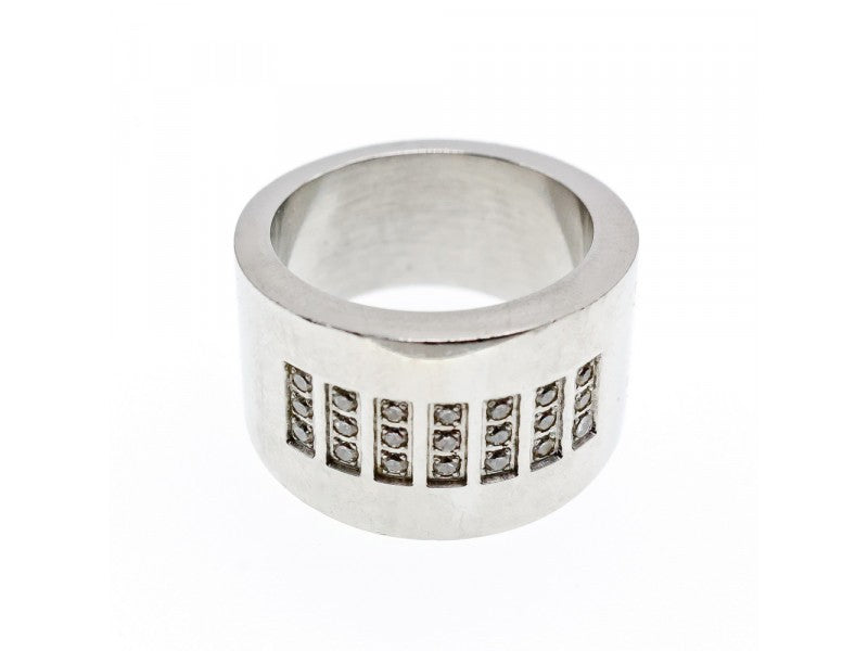 Stainless Steel Ring With CZ Size 11.5