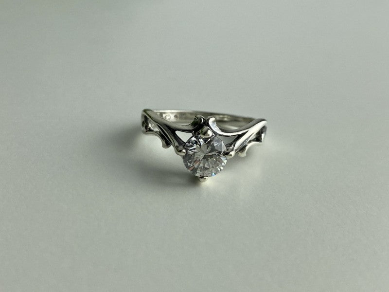 925 Sterling Silver CZ Ring Size 5.5